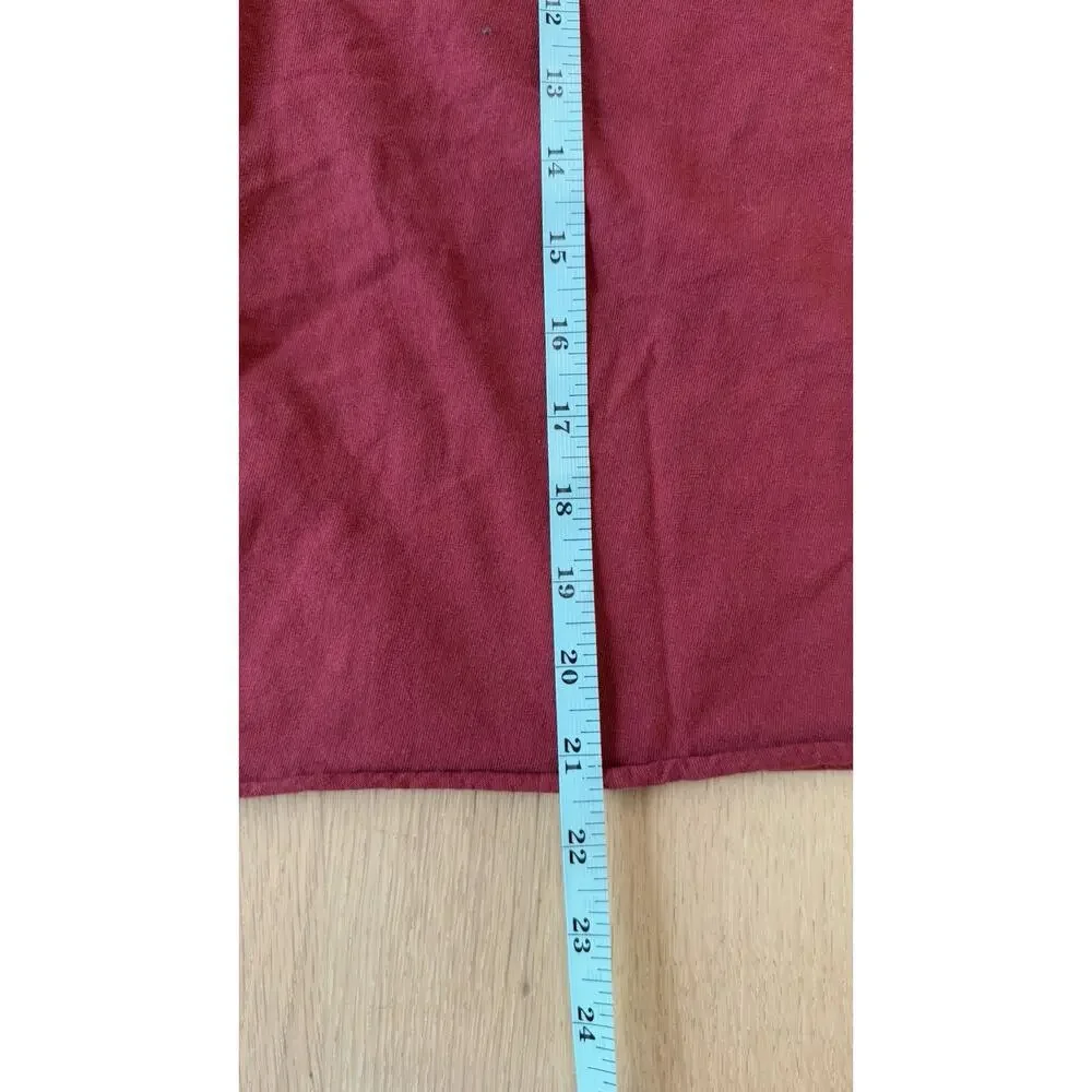 Taylor Swift Red Long Sleeve T-Shirt Crop Top Size Small - Picture 3 of 8